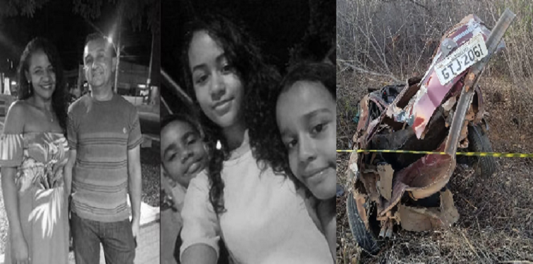 Família morre em acidente em São Raimundo Nonato